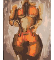  Vücud Bulan Sanat Sayılarla Boyama Seti 60x75 cm (Tuvale Gerili)