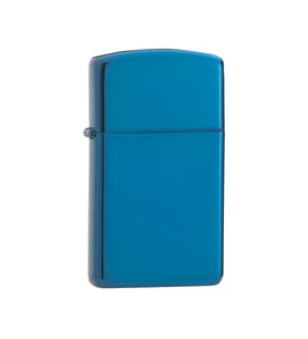 Zippo Çakmak Slim Parlak Sapphire 20494