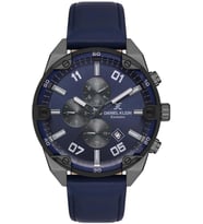 DANIEL KLEIN DK101-DKE.1.10532-3 LACİVERT DERİ KORDON ERKEK KOL SAATİ