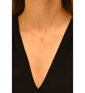 OPAL FATMA ANA ELİ KOLYE 14 AYAR A018979