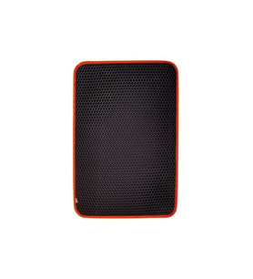 Cattie Kum Toplayıcı Fonksiyonel Kedi Paspası Altıgen Model M Boy - Orange 37-50 cm