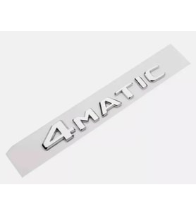 4MATIC UYUMLU KONSOL KOKPİT ARAÇ İÇİ KROM YAZI