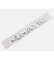 4MATIC UYUMLU KONSOL KOKPİT ARAÇ İÇİ KROM YAZI