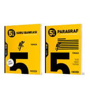HIZ YAYINLARI 5. SINIF TÜRKÇE + PARAGRAF SORU BANKASI