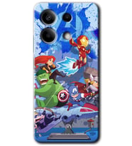 Redmi Note 13 Pro 5G Kılıf HD Desen Baskılı Kılıf - Avengers Cartoon
