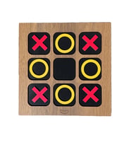 Eğitici Oyuncaklar Ahşap XOX Oyunu (Tik Tak Toe) Bultak Çocuk Puzzle