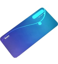 Redmi Note 8 Arka Pil Batarya Kapağı (Cam) Açık Mavi