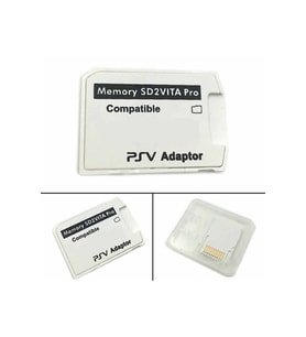 Sony PS Vita Hafıza Kartı Çevirici Sd2vita Adaptör Mikro SD Kart Çevirici Vita Kart (Beyaz)