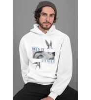 Özel Tasarım Billie Eilish Baskılı Unisex Oversize Şarkıcı Hoodie