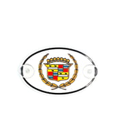 Etiketçilere Özel Oval Cadillac Cam Süsü Pleksi Vantuzlu Arma (552067785)