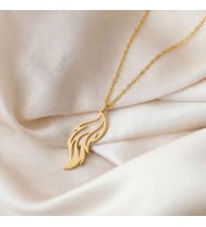 Kişiye Özel Tasarım Kuyruk Figürlü Kolye 925K Gümüş (Gold)