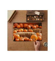 Balkabakları - Hallowen Tasarımı 240 parça Ahşap Puzzle Ahşap Kutuda MP01840