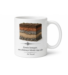 Geoteknik Mühendisine Hediye Zemin Etüdü Deprem Dayanıklılık Analizi Kupa Bardak