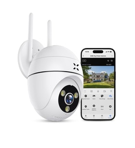 Xenon Smart Güvenlik Kamerası 1440p 4MP Mobil Kontrol Hareket Takipli Gece Görüşlü Dış Mekan Kamera X7268