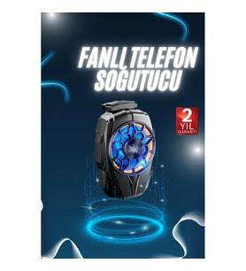Mey İthalat® Telefonu Soğutma Fanı Radyatör Mobil Cihazlara Uyumlu Soğutucu
