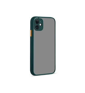 Newface Apple iPhone 12 Kılıf Montreal Silikon Kapak - Yeşil
