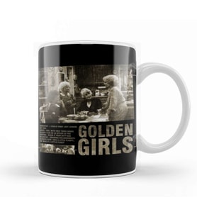 Golden Girls Retro Vintage Kupa Bardak Porselen