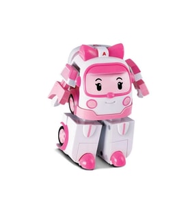 Robocar Poli Transforming Robot Figür Amber