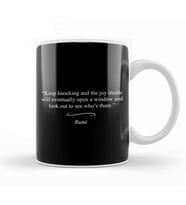 Mindfulness Rumi Quote Kupa Bardak Porselen
