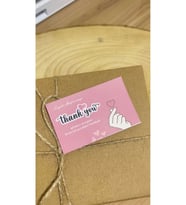 E-Ticaret Teşekkür Kartı 5x8 cm 100 Adet