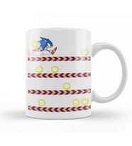 Sonic Team Sonic Lines Kupa Bardak Porselen
