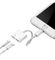 IPhone 14- 13-12-11- Lightning Kulaklik +Sarj Usb Adaptörü (Beyaz)