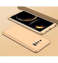 Galaxy Note 8 Kılıf Zore Ays Full Koruma Kılıf (Gold)