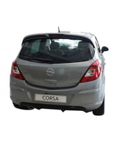 Opel Corsa D (2007-2015) Arka Tampon Eki - Difüzör (Plastik)