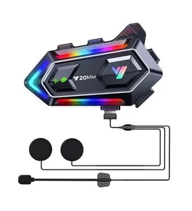 Y20 Max Kablosuz Motosiklet Kask Intercom