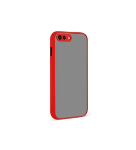 Apple iPhone 7 Plus Uyumlu Kılıf Zore Hux Kapak (Kırmızı)