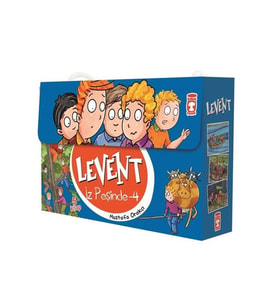 Levent İz Peşinde-4 Set 5 Kitap Timaş Çocuk