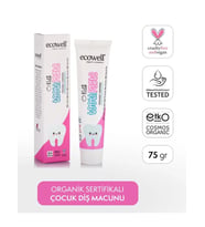Ecowell Organik Çocuk Diş Macunu 75 gr - Standart