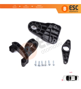 Skoda Octavia MK3 5E 2012-2019 5E0998225 İçin Sol Ön Far Tamir Seti
