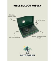 Kıble Bulucu Pusula (Koyu Yeşil)