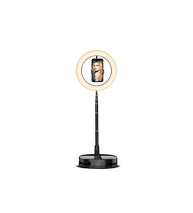 Taşınabilir 160 LED Teleskopik Selfie Işığı, Katlanabilir Ring Light