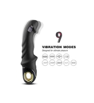 PRIME TOYS Joyblade Şarjlı Esnek G Nokta ve Klitoris Uyarıcı Yapay Penis Vibratör - Siyah