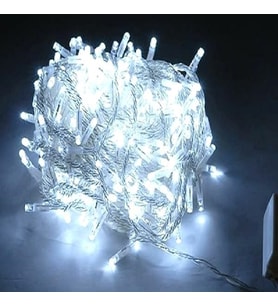 10 METRE BEYAZ LED IŞIK BEYAZ İP LED IŞIK KABLO IŞIK 220V FİŞLİ IŞIK DEKORASYON IŞIĞI NOEL IŞIĞI