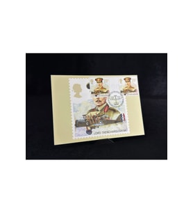 1986 İngiltere Kraliyet Hava Kuvvetleri Kartpostal Royal Air Force - Lord Trenchard / DH 9A - Post