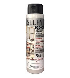 Rich Selfy Decor Vernikli Boya 500 cc 5864 COUNTRY GREY 
