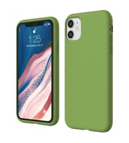 Apple iPhone 11 İnce Mat Silikon Kılıf Yeşil