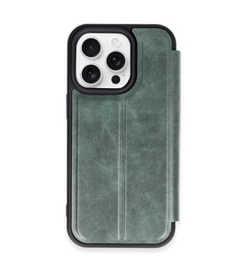 Apple İphone 14 Pro Kılıf Flip Cover - Koyu Yeşil