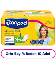 Canped Mesane Pedi M Beden Orta 10 Adet
