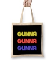 Gunna Logo Bez Çanta Uzun Saplı