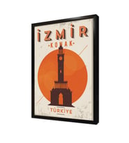 İzmir Çerçeveli Mdf Tablo