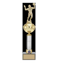 ODAK KUPA - Figürlü Kupalar - Voleybol Erkek Figürlü Kupalar FG-057 A - 46 cm
