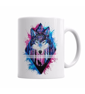 COLOR WOLF Kupa Bardak Porselen
