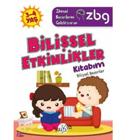 ZBG 3-4 Yaş Bilişsel Etkinlikler Kitabım