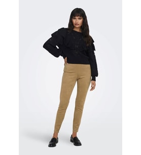 ONLY ONLJO FAUX SUEDE LEGGING CC OTW (KAHVE)