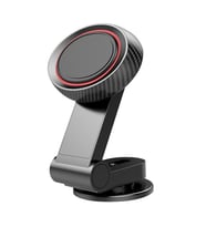 ALLY Mıknatıslı Araç Telefon Tutucu Cam ve Torpido Üstü (Siyah)