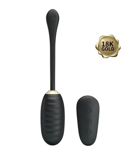 OdinsShop Uzaktan Kumandalı 12 Titreşim Fonksiyon & 18 Ayar Altın Kaplamalı Teknolojik Vibratör Yumurta